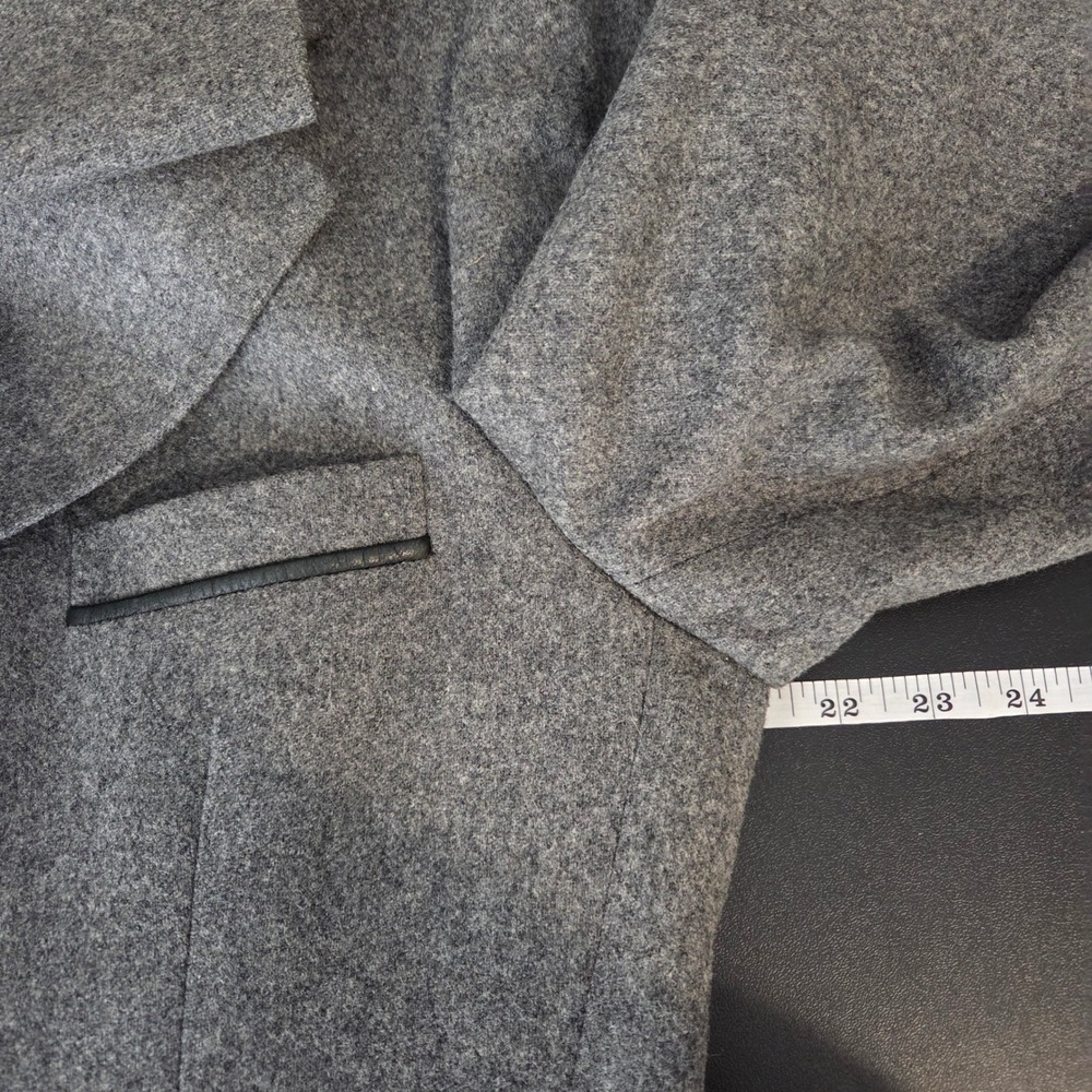 Vintage Cortefiel Mens Gray Wool Blazer Size 40 Moon Sun Lined‎ Celestial - Picture 11 of 14